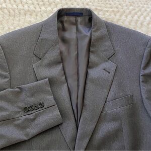 Daniel Cremieux Loro Piana Wool Sport Jacket Blazer Mens 42L Gray Career Luxury